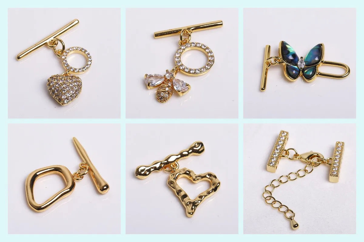 18K Gold Plated Spacer Beads For Jewelry Making,Separators For Bead,2mm-6mm Bracelets Beads,Jewelry Bead DIY Accessories
