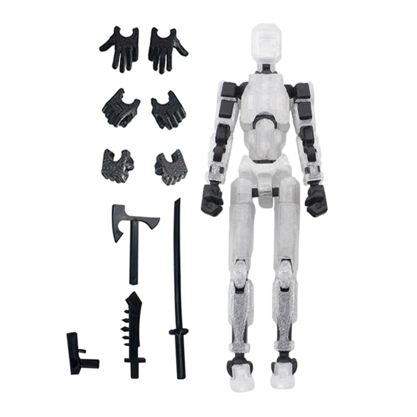 1PCS 13 Joints Figure Articulate Movable Dummy Doll Diy Assembly Toy 3D Printed Action Figure Stop Motion Animation Dummy